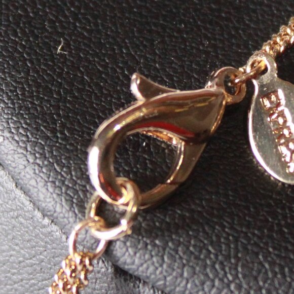 NWT Express Gold Tone Multi-Strand Cross Necklace - Picture 3 of 8